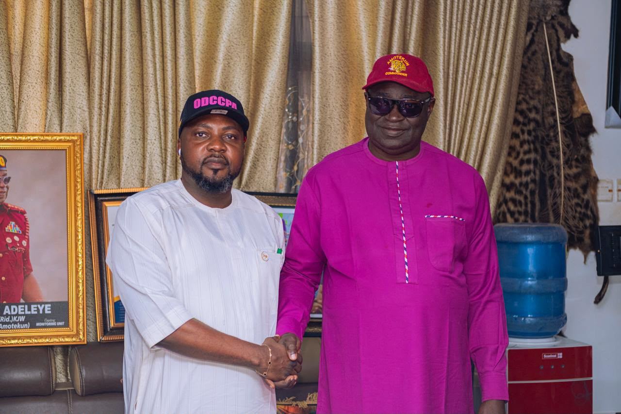 The Chairman of the Ondo State Competition and Consumer Protection Agency (ODCCPA) paid a  courtesy and familiarisation visit to the headquarters of the Ondo State Security Network Agency (AMOTEKUN).